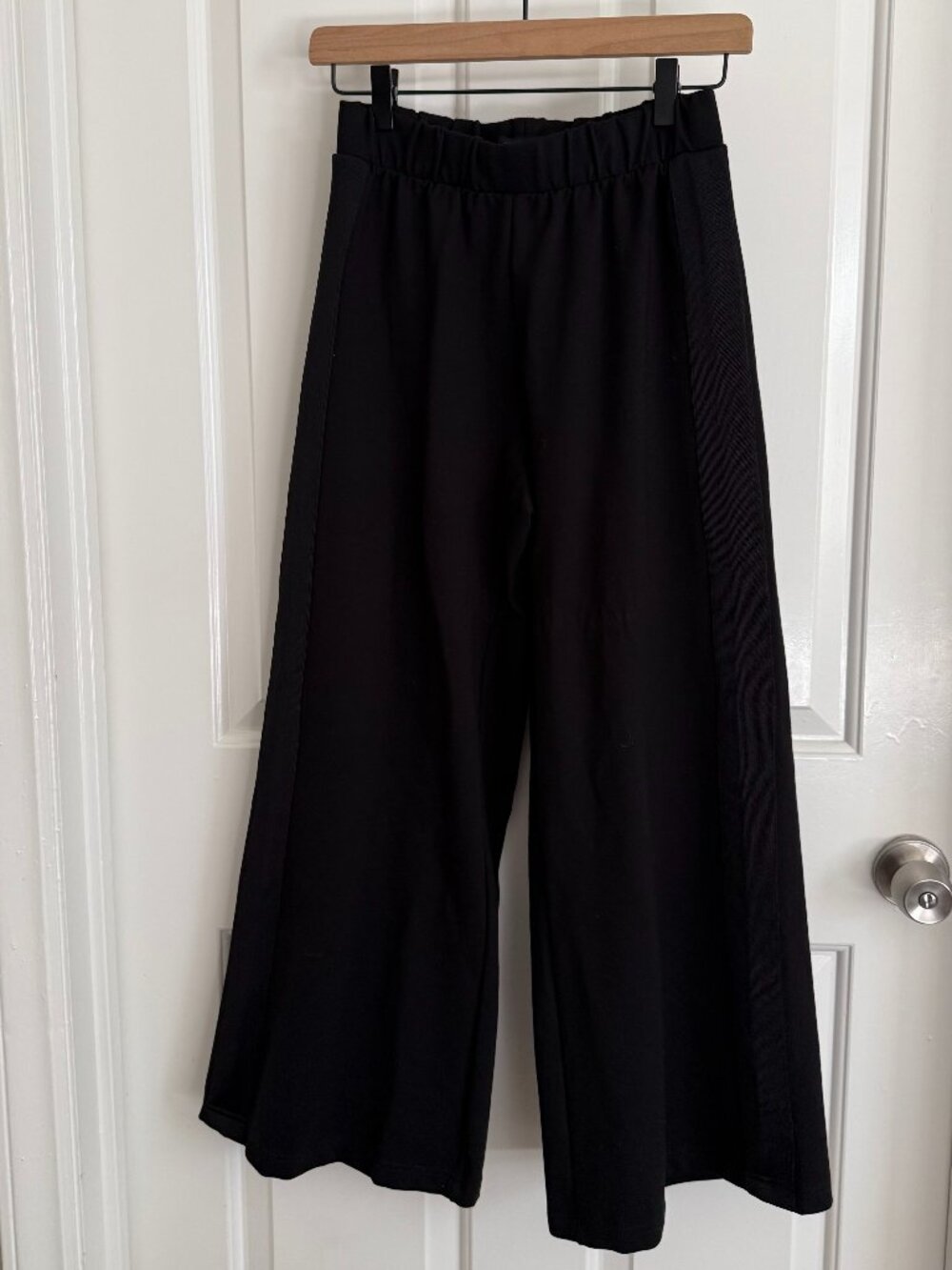 Universal Standard Stephanie Wide Leg Stripe Ponte Pants, Size 3XS (like a 4)